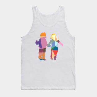 Kids Holding Hands - Kids Bring Color to our Life Tank Top